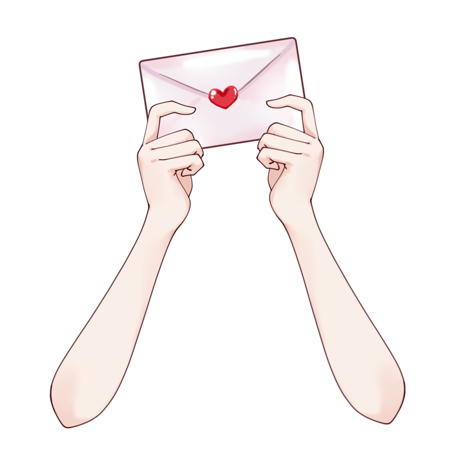 Vtuber素材_ラブレター_高画質+商用利用権