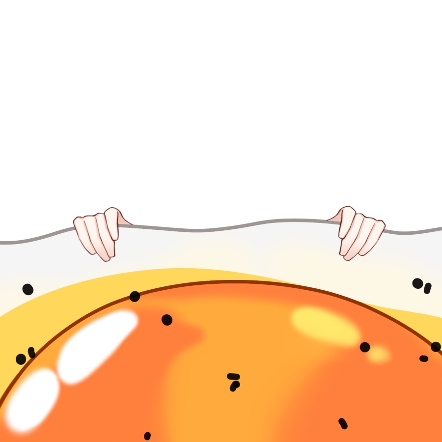 Vtuber素材_目玉焼き布団_高画質+商用利用権