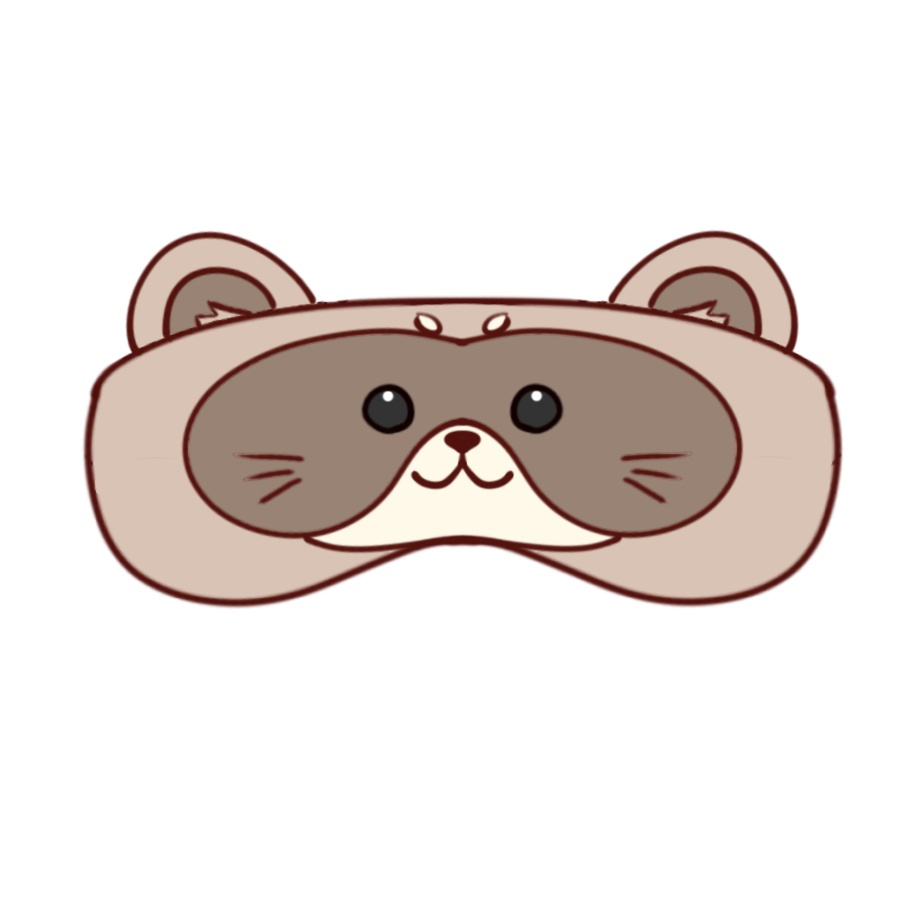 Vtuber素材_動物アイマスク_高画質+商用利用権