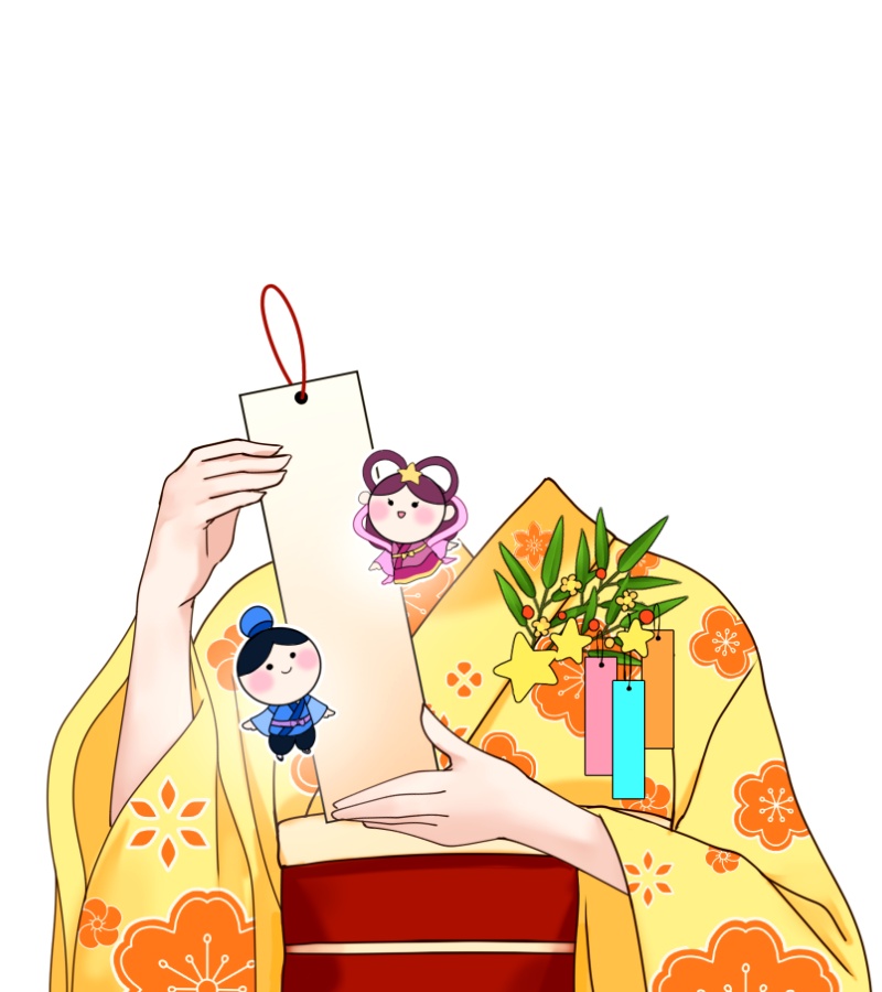 Vtuber素材_七夕(4色)素材