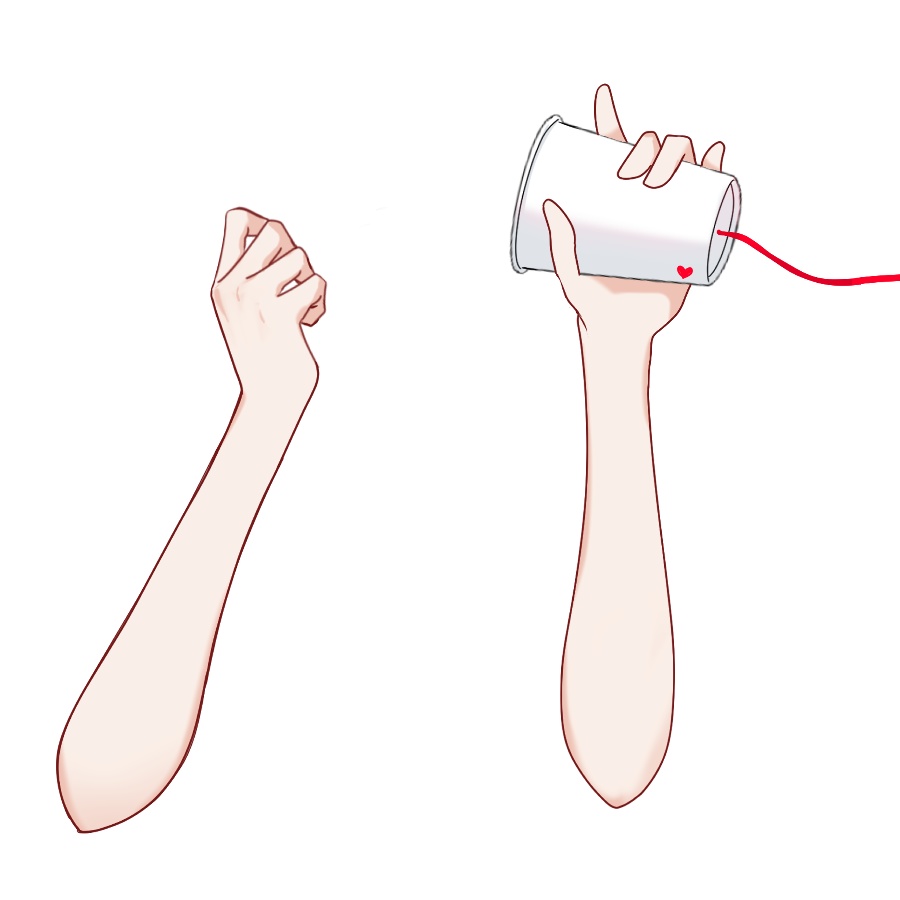 Vtuber素材_糸電話_高画質+商用利用権