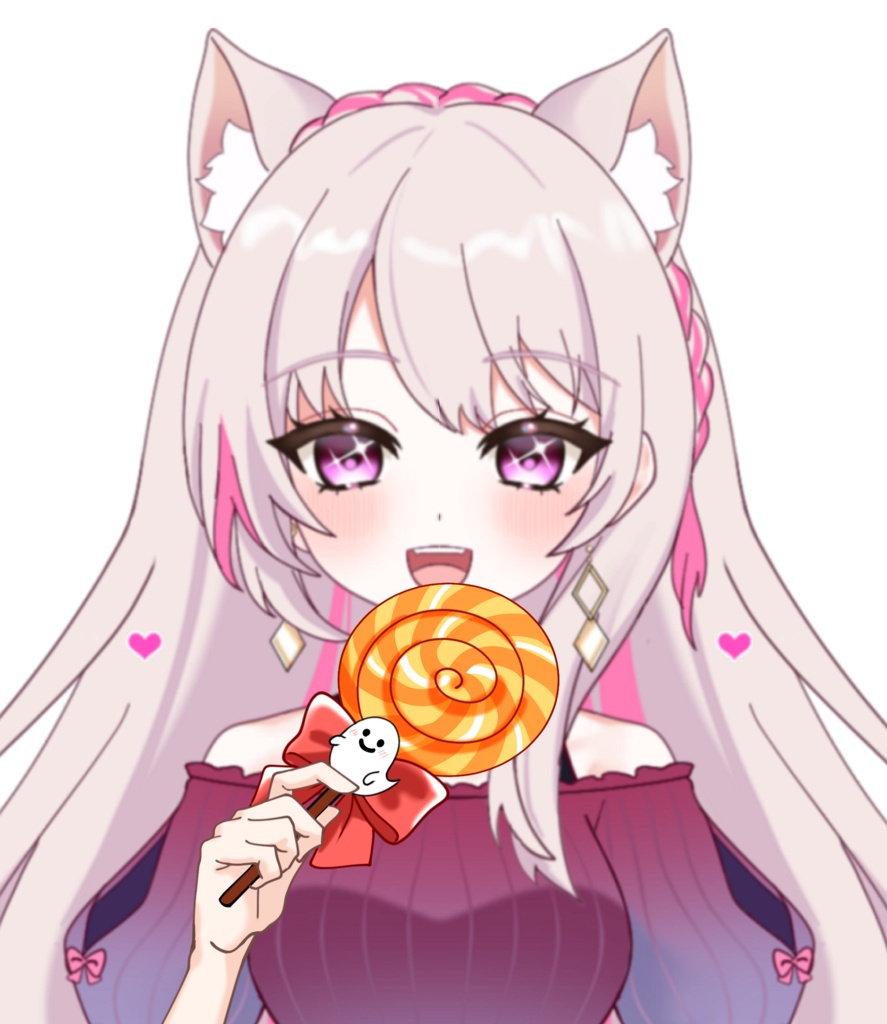 Vtuber素材_ハロウィンキャンディ_高画質+商用利用権