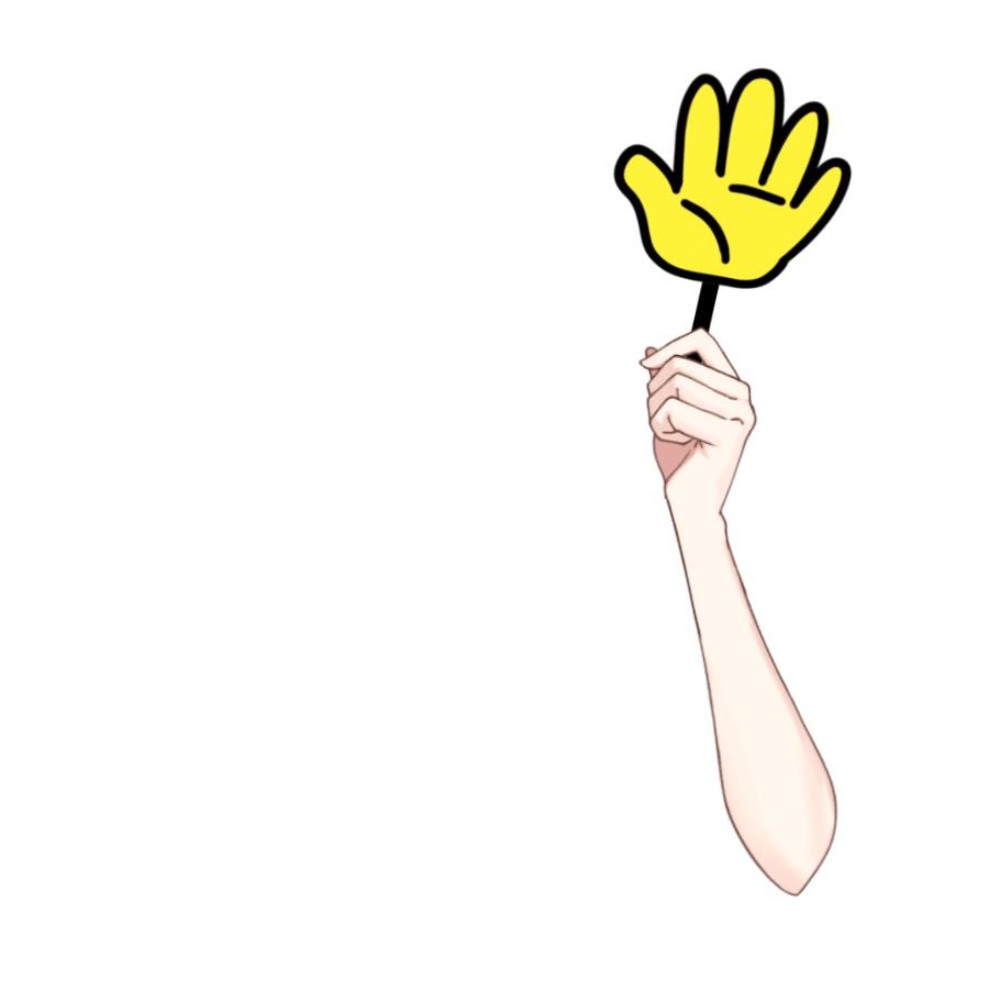 Vtuber素材_じゃんけんの手_高画質+商用利用権