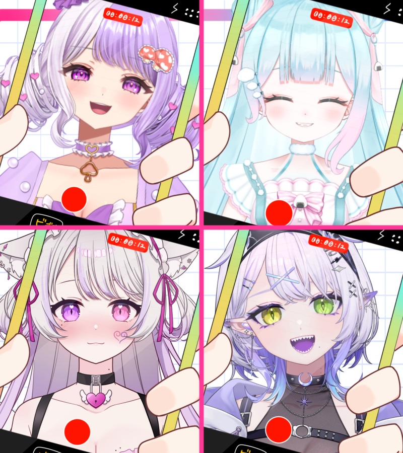 Vtuber素材_録画している素材