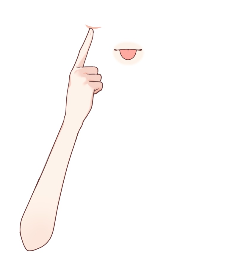 Vtuber素材_あっかんべーの素材