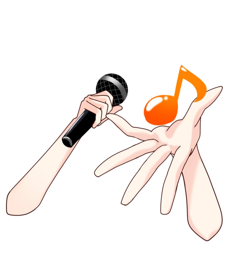 Vtuber素材_歌う素材
