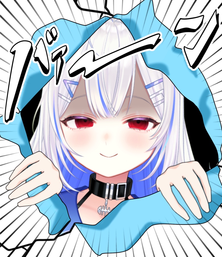 Vtuber素材_壁を破る素材