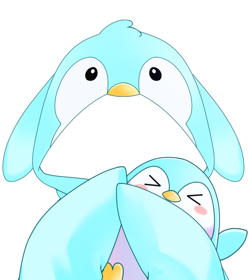 衣装素材_ぺんぎん着ぐるみ_全5色