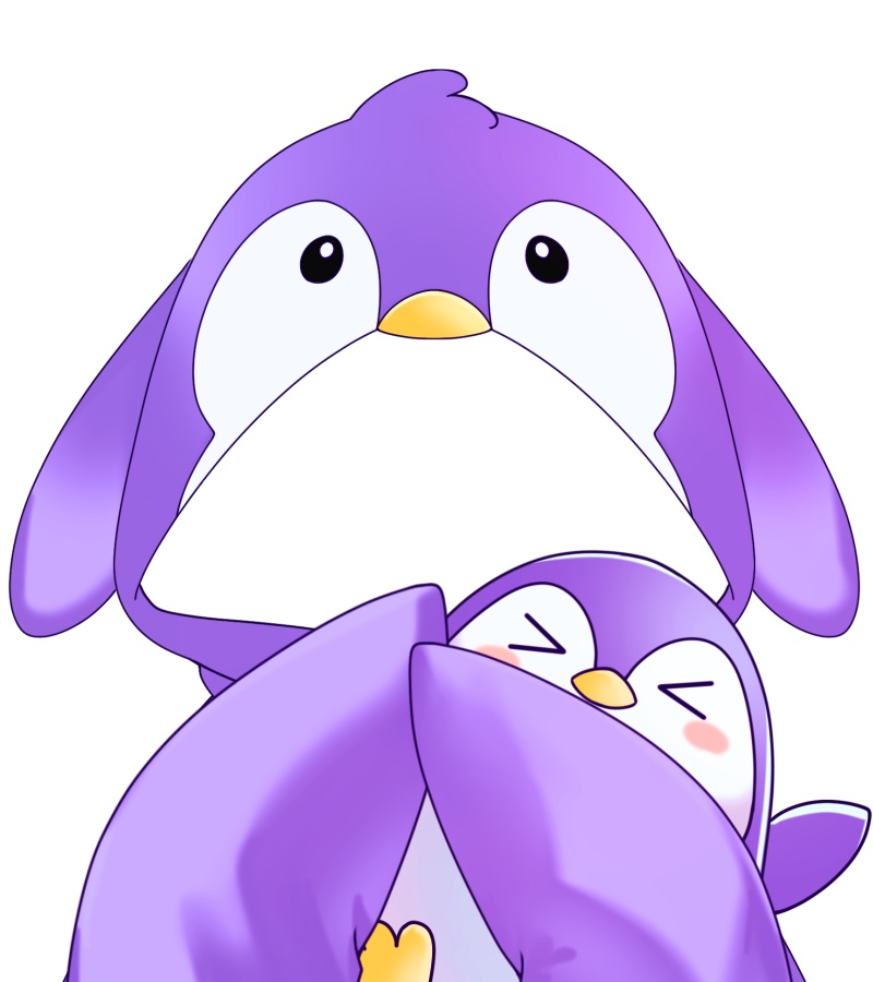 衣装素材_ぺんぎん着ぐるみ_全5色