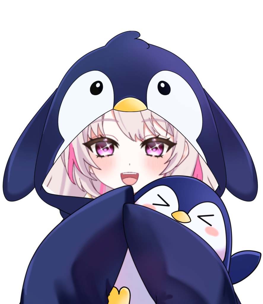 衣装素材_ぺんぎん着ぐるみ_全5色
