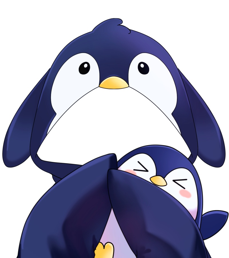 衣装素材_ぺんぎん着ぐるみ_全5色