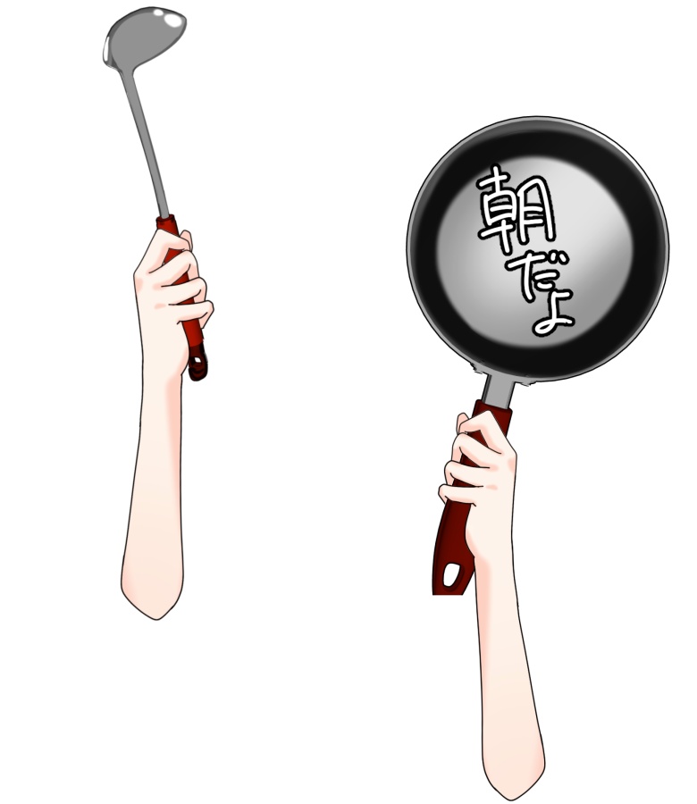 Vtuber素材_朝起こしに行く素材