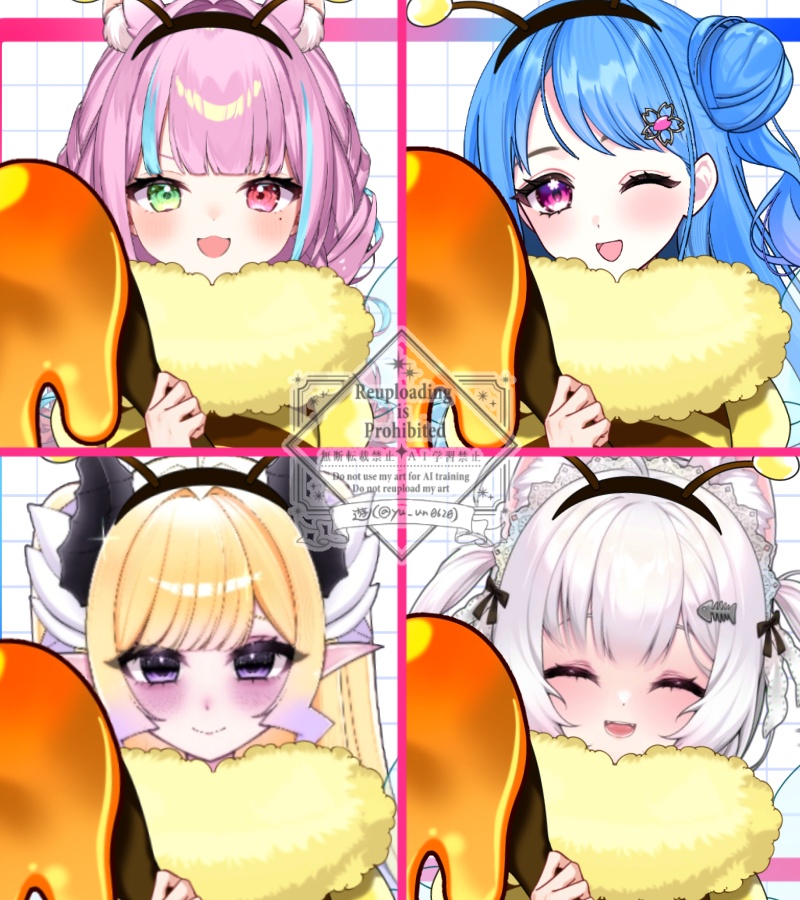 衣装素材_みつばちの衣装