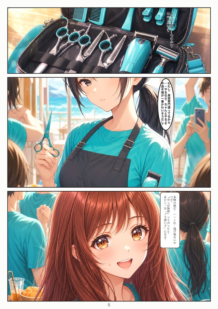 余興髪 「罰ゲーム」
