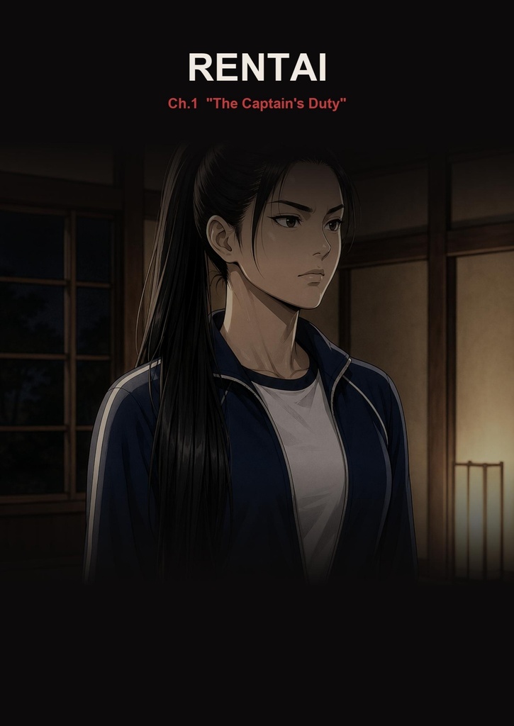 [English Edition] RENTAI — Collective Responsibility, Ch.1: Captain's Headshave — Her Ponytail Cut Off and Her Head Lathered and Shaved Bald