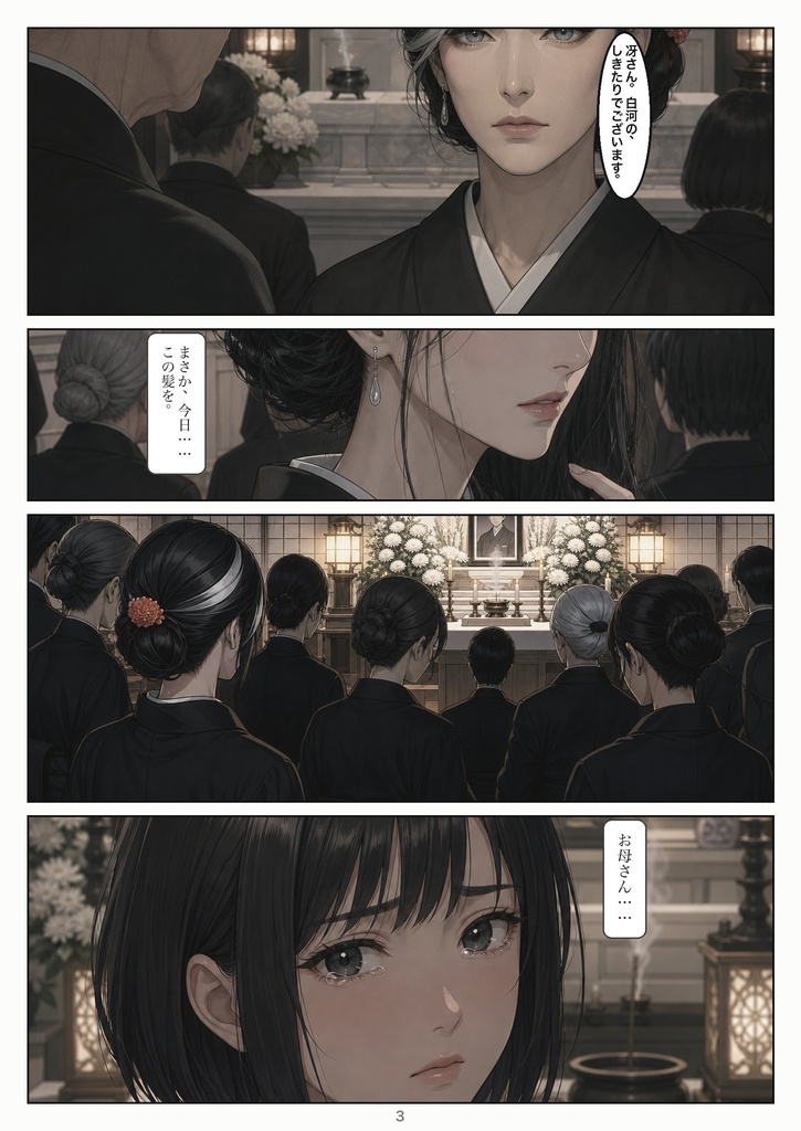 喪髪 第一話「落飾」