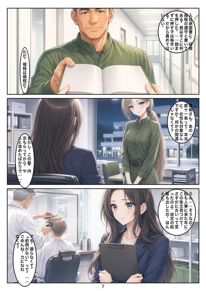 揃い髪 第一話「第十一条」