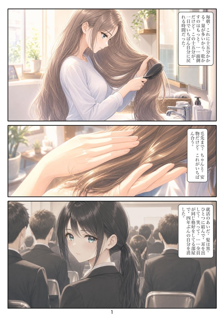 揃い髪 第一話「第十一条」