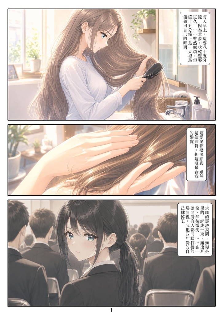揃い髪 第一話(繁體中文版)/齊髮 第一話「第十一條」