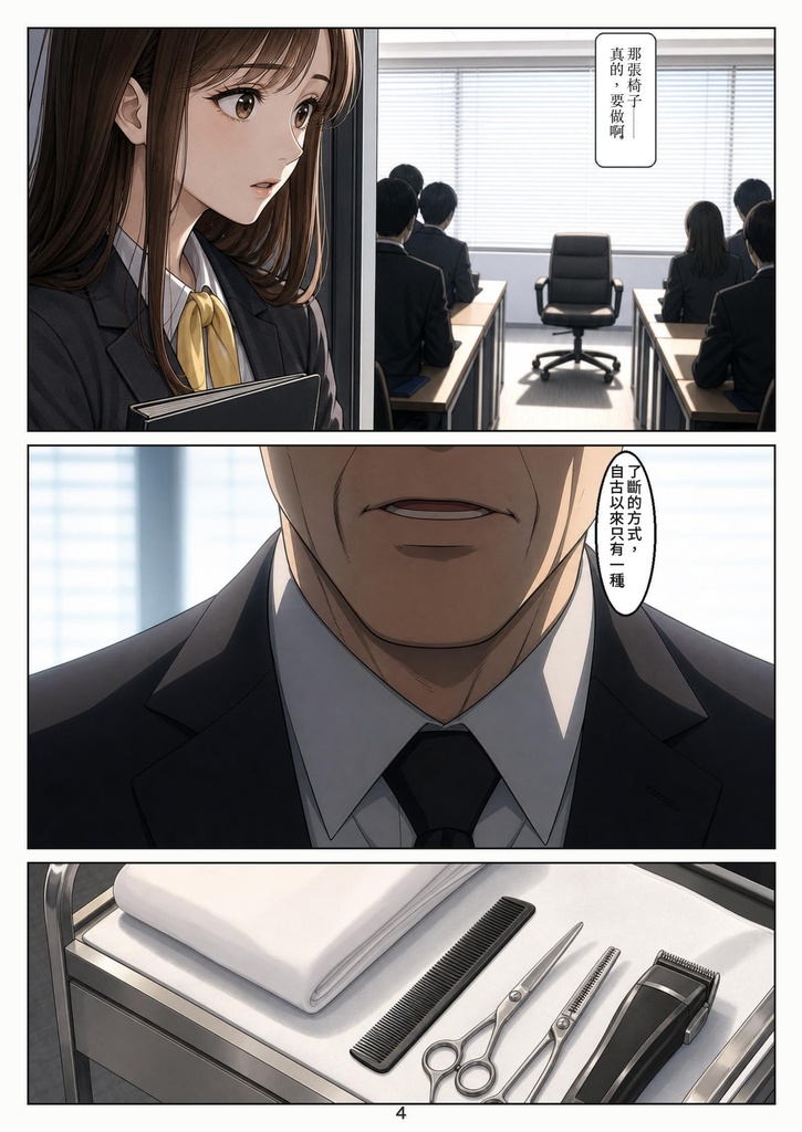 詫び髪 第一話(繁體中文版)/謝罪髮 第一話「請罪」