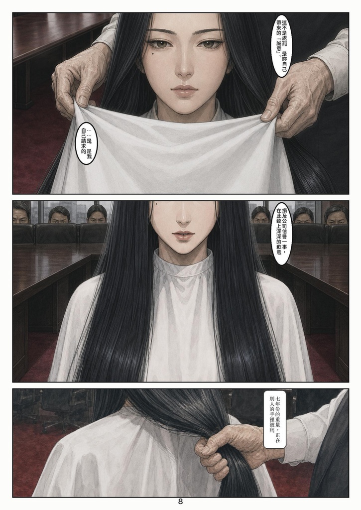 丸髪 第一話(繁體中文版)/丸髮 第一話「背黑鍋」