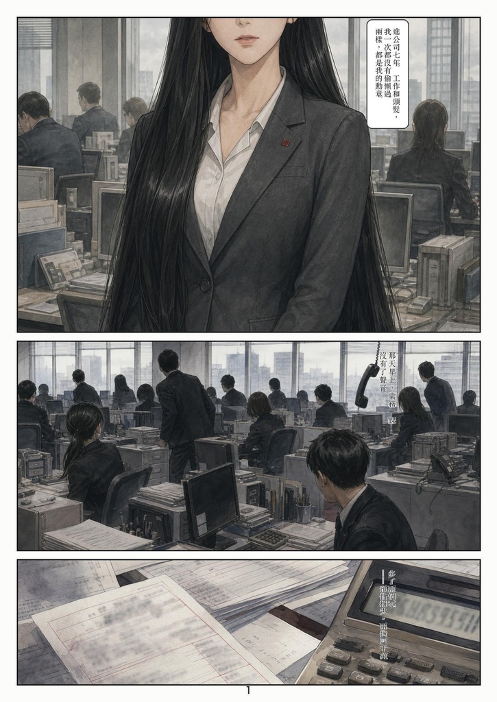丸髪 第一話(繁體中文版)/丸髮 第一話「背黑鍋」