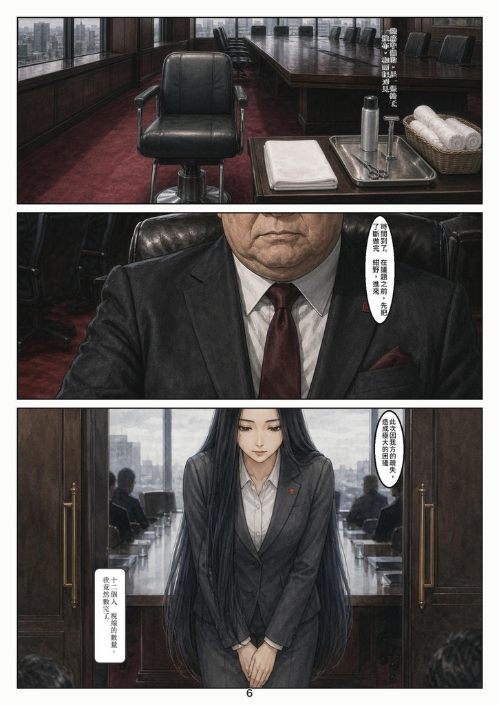 丸髪 第一話(繁體中文版)/丸髮 第一話「背黑鍋」