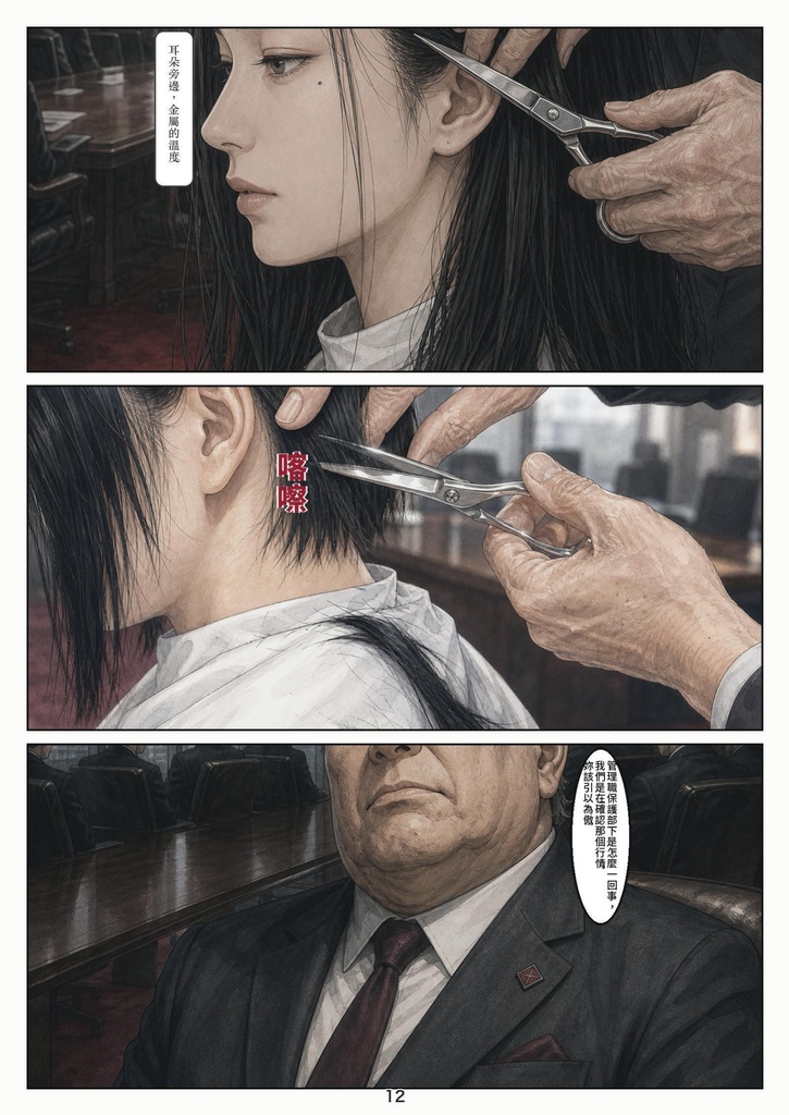 丸髪 第一話(繁體中文版)/丸髮 第一話「背黑鍋」