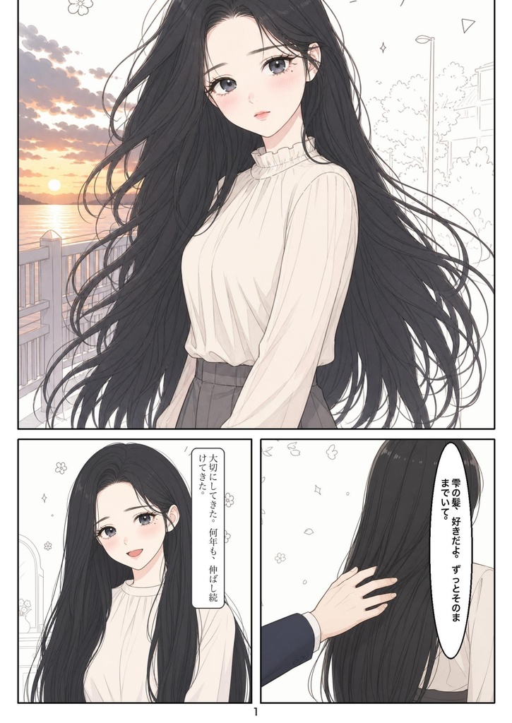 断ち髪 第一話