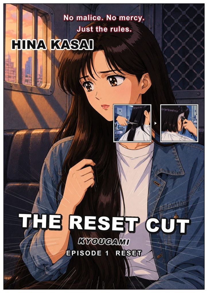 [English Edition] KYOUGAMI — The Reset Cut, Ch.1: Sent to a Rehabilitation House Instead of Prison, Her Long Hair Is Clipped to Regulation