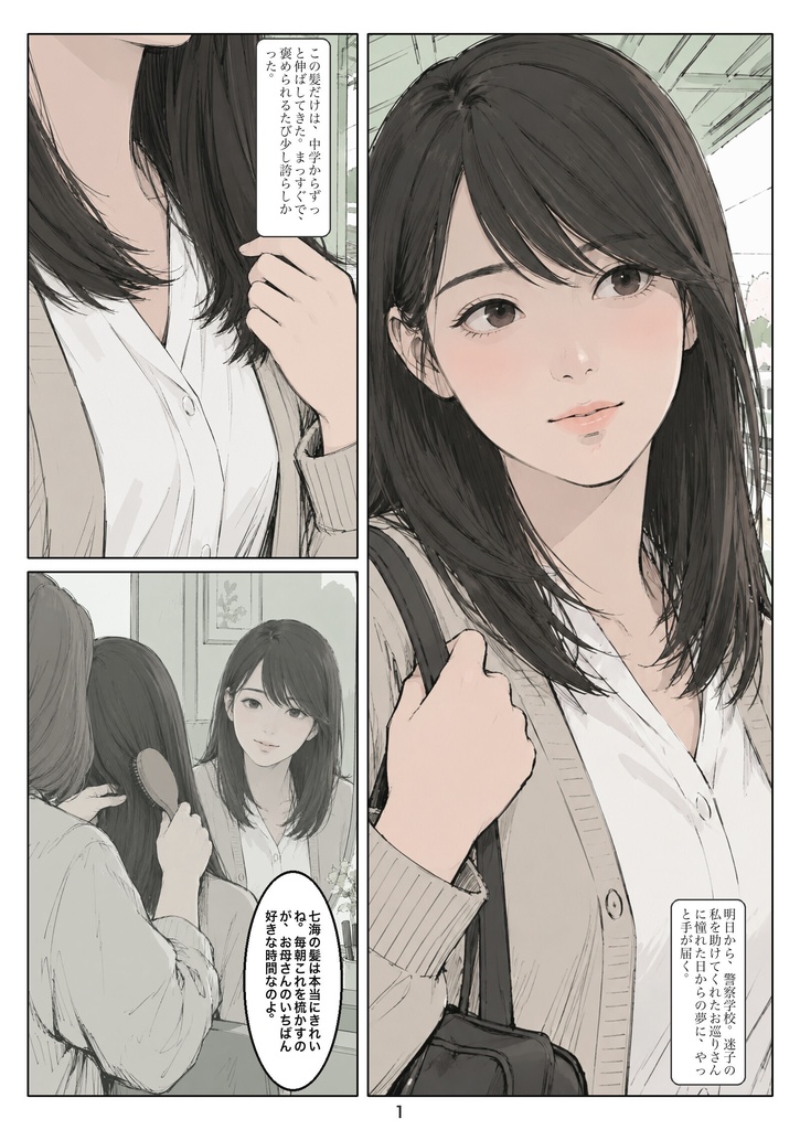 入校髪 第一話「〇ミリ」
