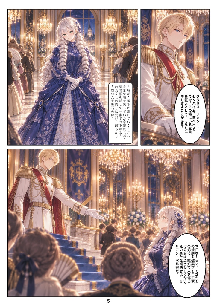 断罪髪 第一話「婚約破棄」
