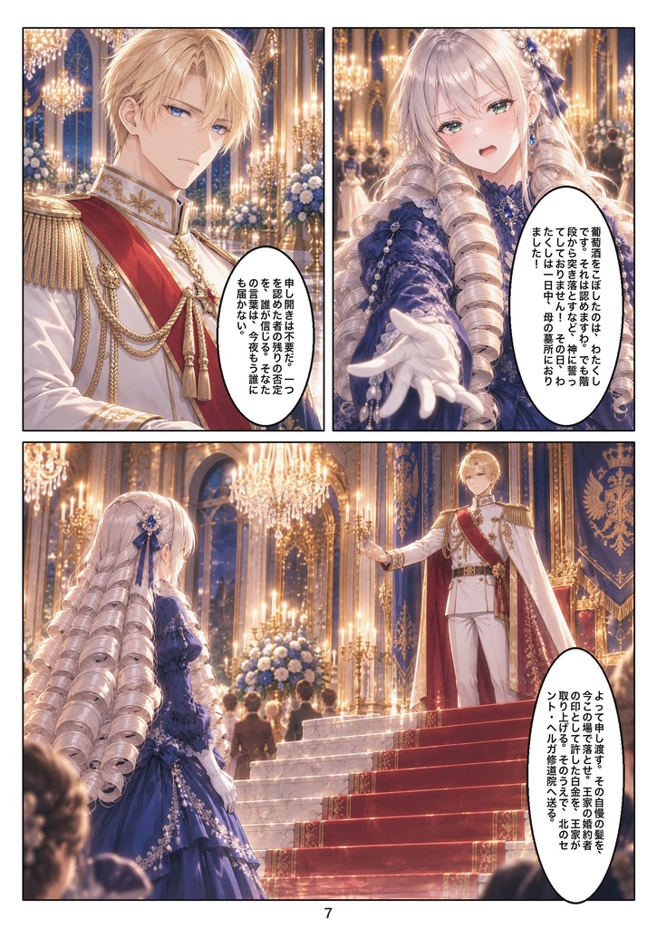 断罪髪 第一話「婚約破棄」