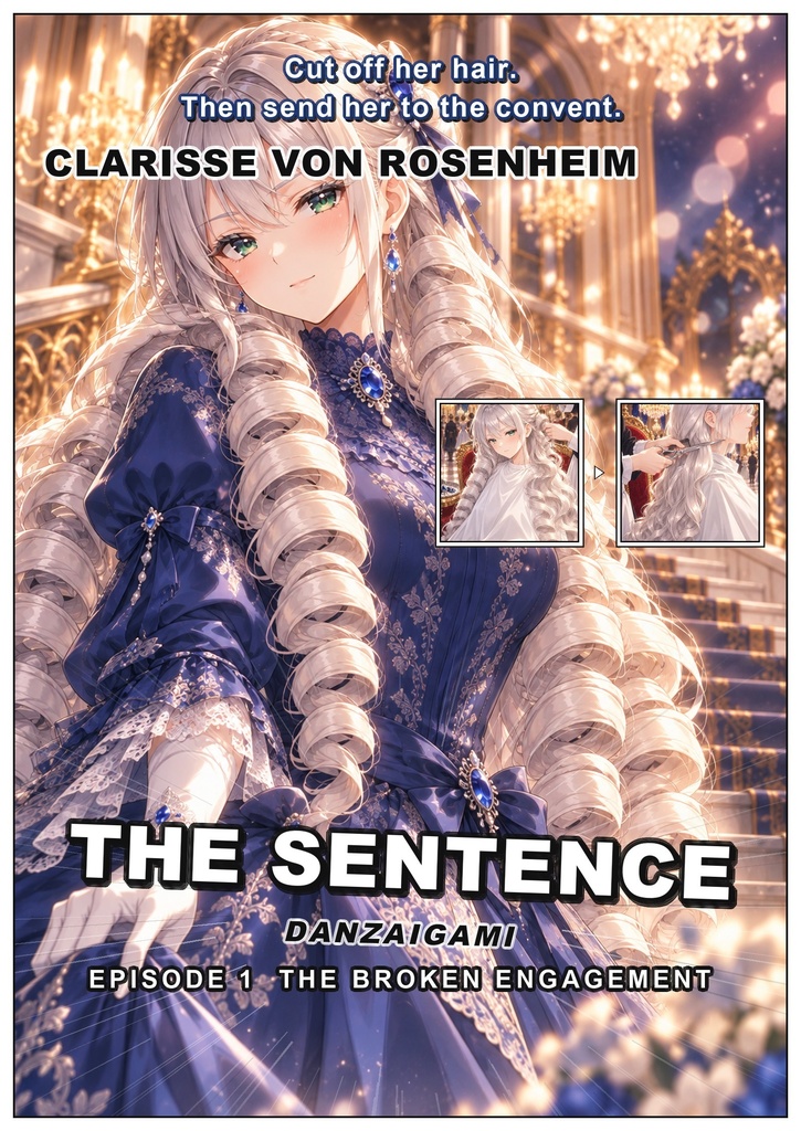 [English Edition] DANZAIGAMI — The Sentence, Ch.1: Engagement Broken, Her Drill Curls Cut to a Convent Bob