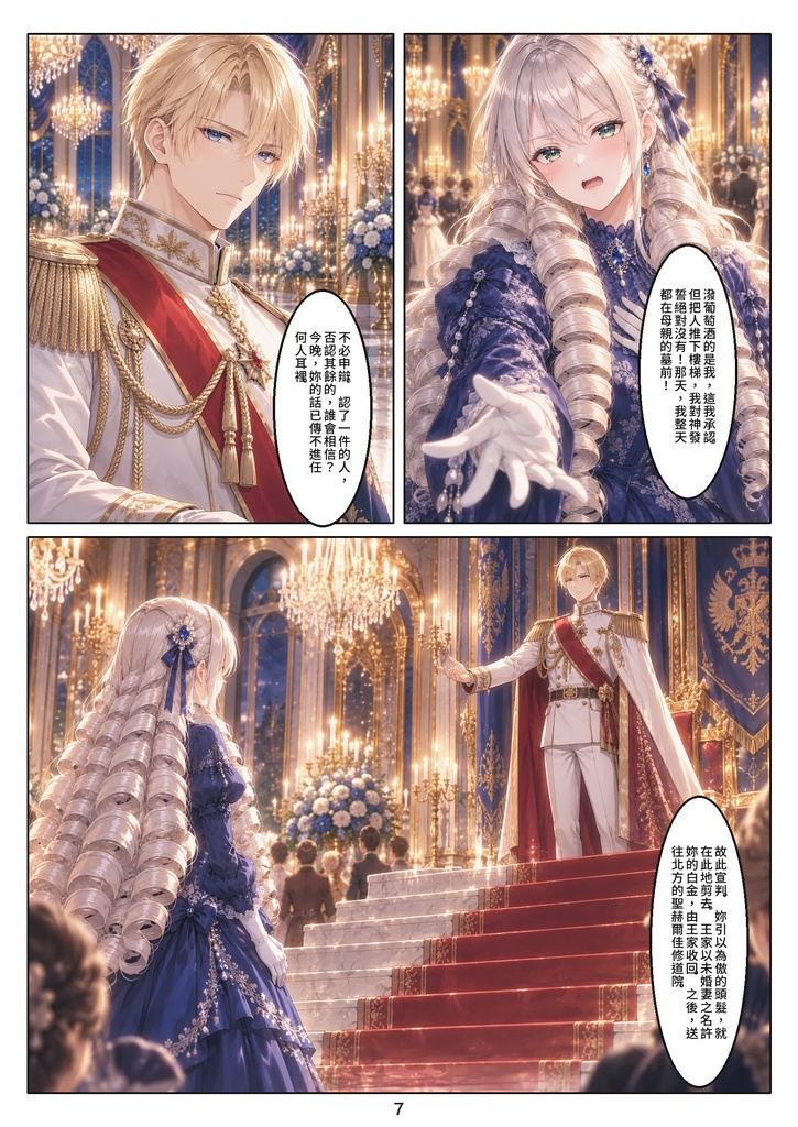 断罪髪 第一話(繁體中文版)/斷罪髮 第一話「解除婚約」