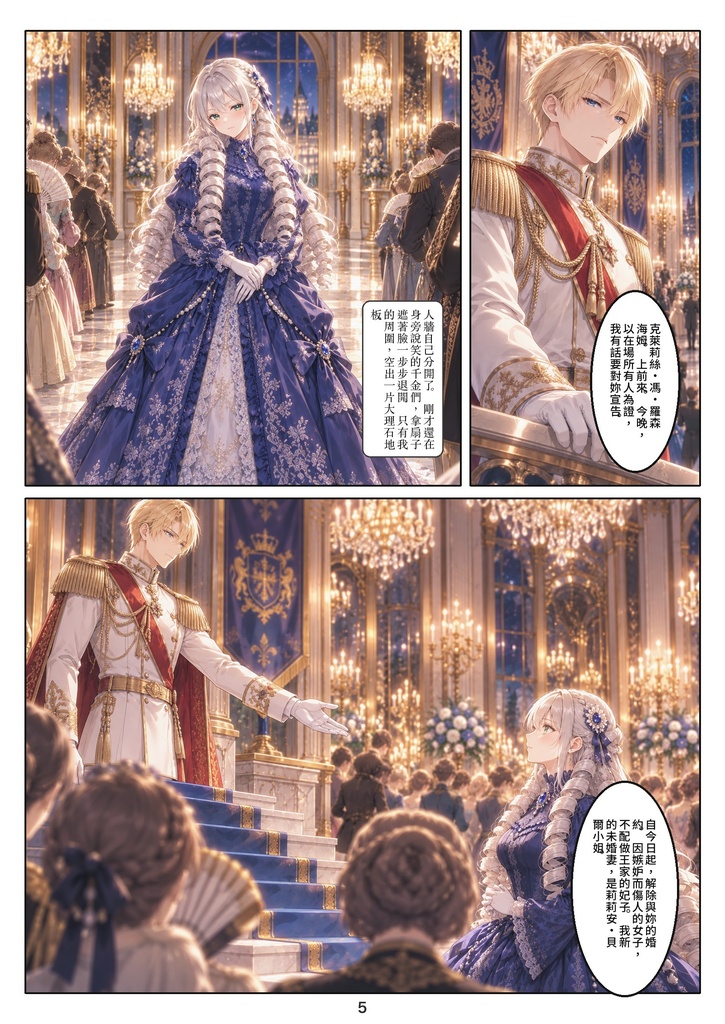 断罪髪 第一話(繁體中文版)/斷罪髮 第一話「解除婚約」