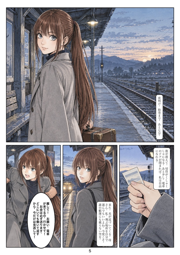 道化髪 第一話「降格」