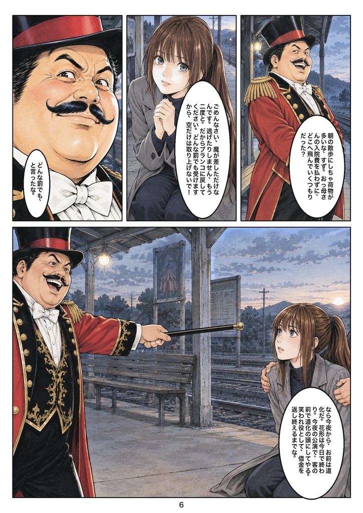 道化髪 第一話「降格」