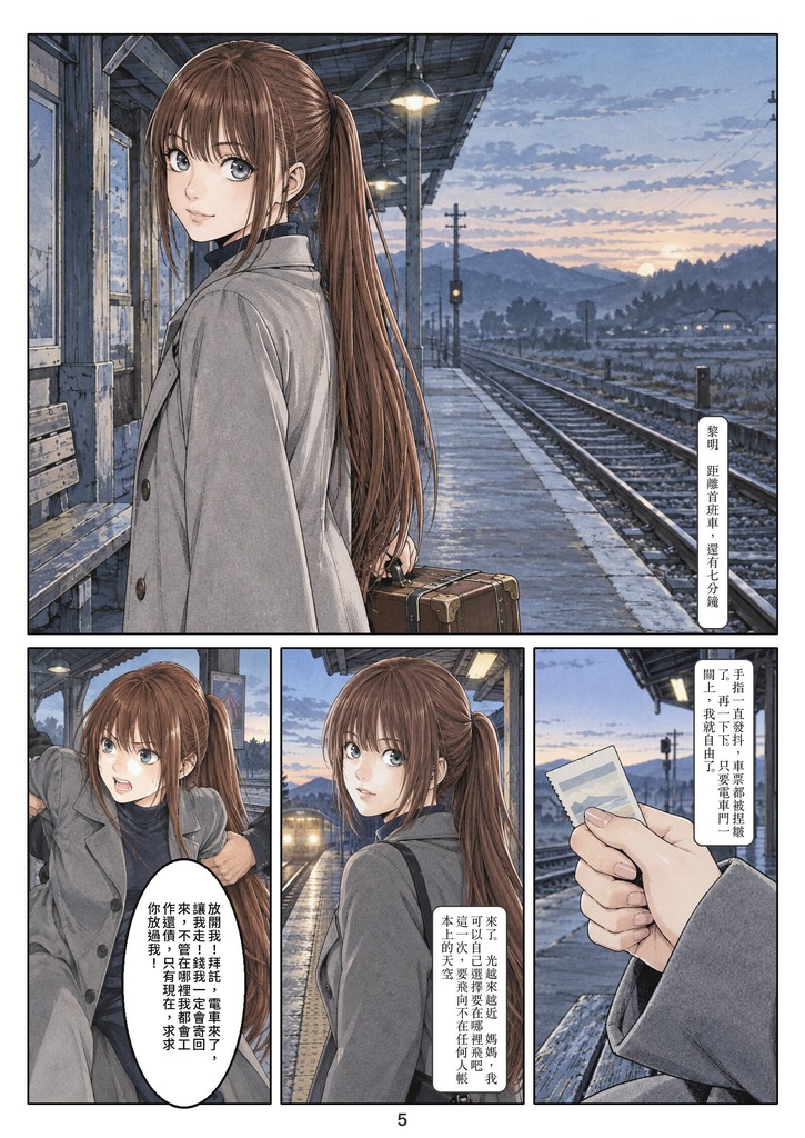 道化髪 第一話(繁體中文版)/道化髮 第一話「降格」