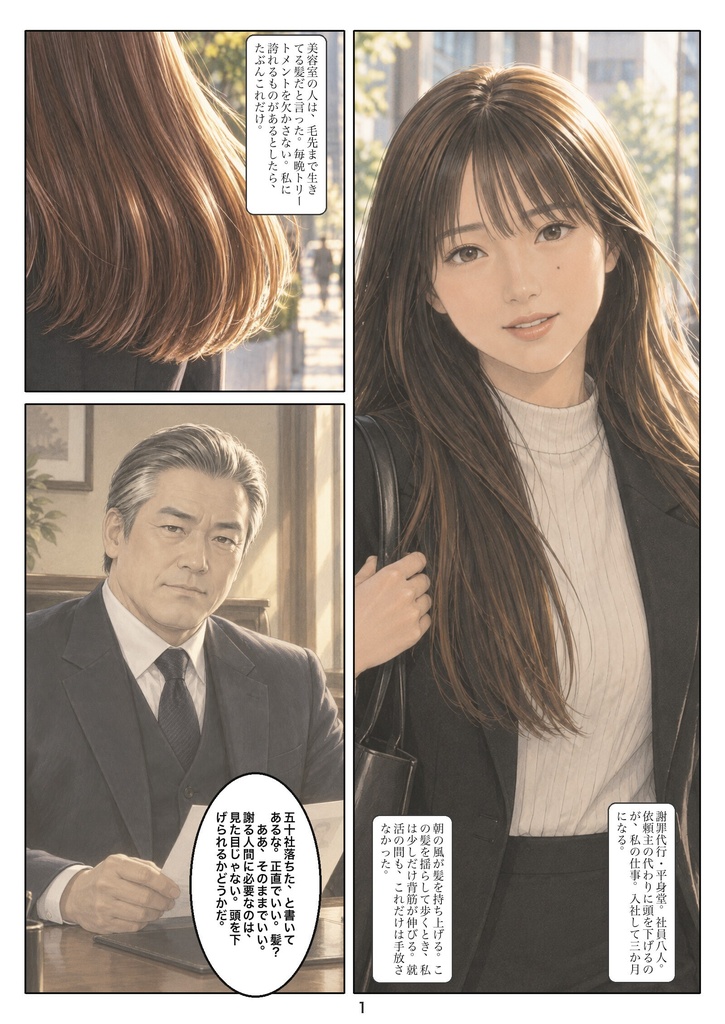 代謝髪 第一話「代理」