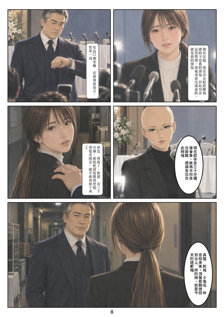 代謝髪 第一話(繁體中文版)/代謝髮 第一話「代理」