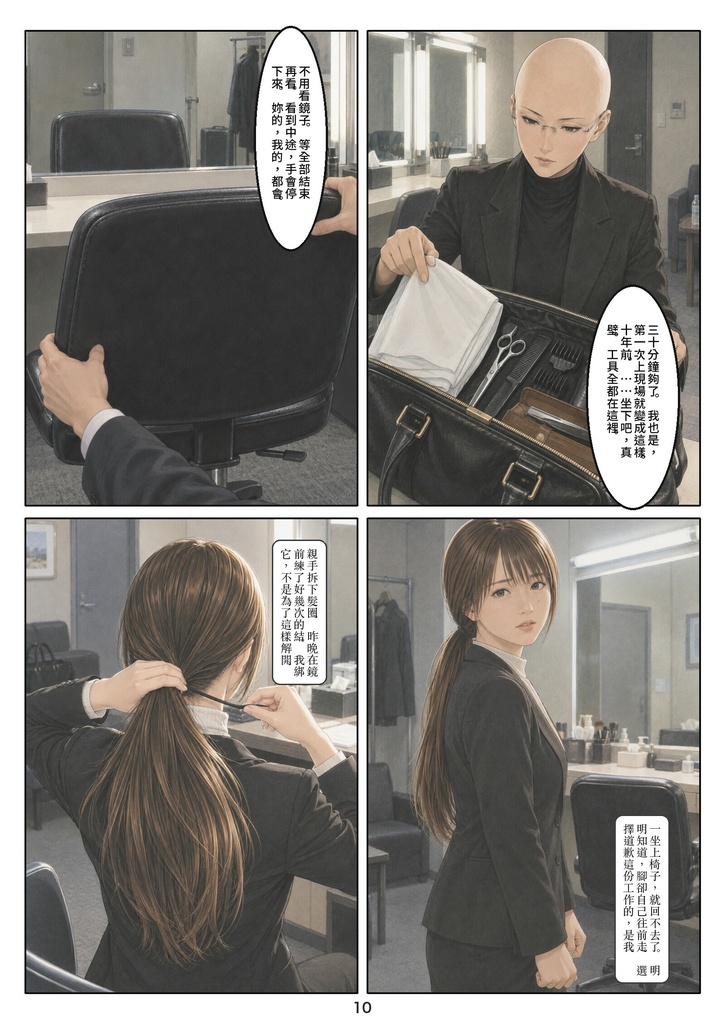 代謝髪 第一話(繁體中文版)/代謝髮 第一話「代理」