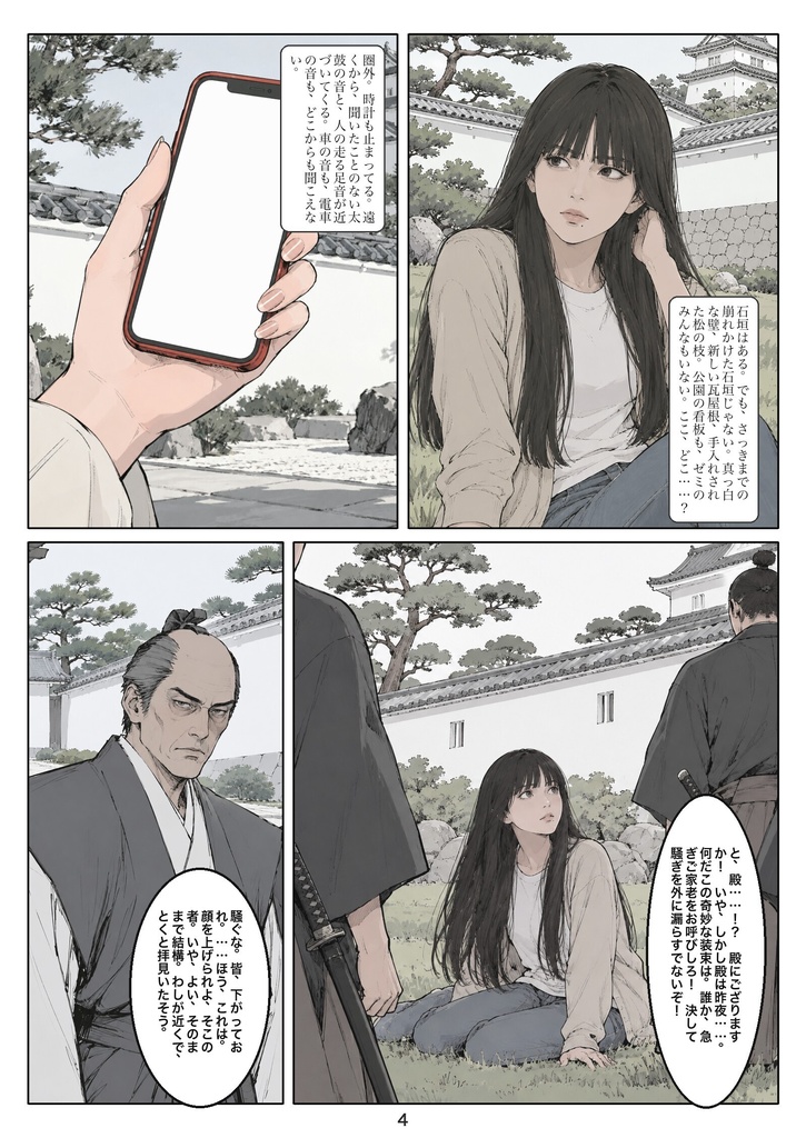 殿髪 第一話「影武者」