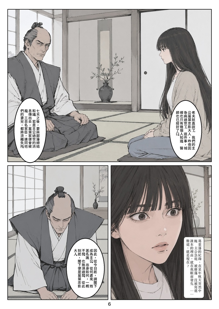 殿髪 第一話(繁體中文版)/殿髮 第一話「影武者」
