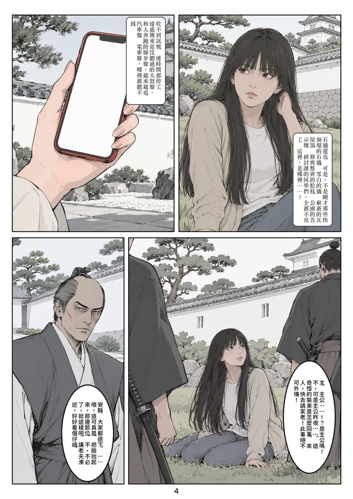 殿髪 第一話(繁體中文版)/殿髮 第一話「影武者」