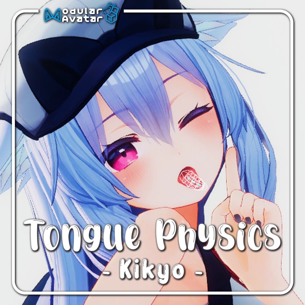 Kikyo 「桔梗」 - Tongue Physics (Modular Avatar)