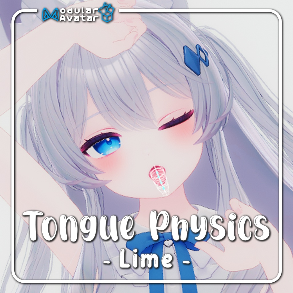 Lime 「ライム」 - Tongue Physics (Modular Avatar)