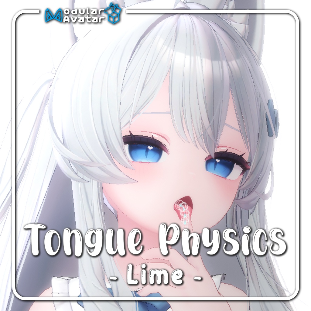 Lime 「ライム」 - Tongue Physics (Modular Avatar)