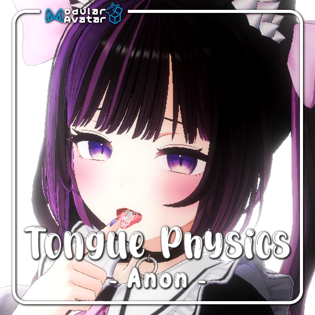 Anon 「あのん」 - Tongue Physics (Modular Avatar)