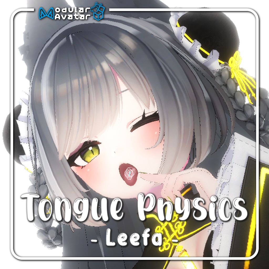 Leefa 「リーファ」 - Tongue Physics (Modular Avatar)